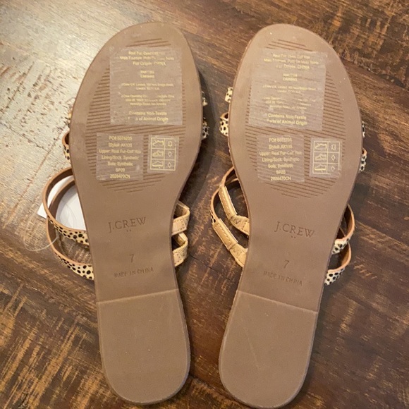 NWT JCrew sandal - Picture 3 of 3